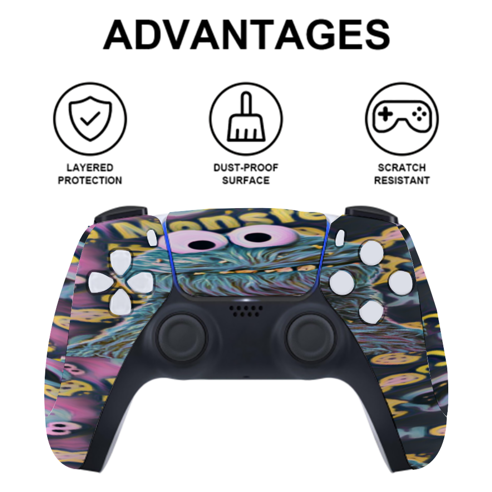 Custom  Sticker for PS5 Controller PS5 Console Sticker  Digital Version and Disc Version