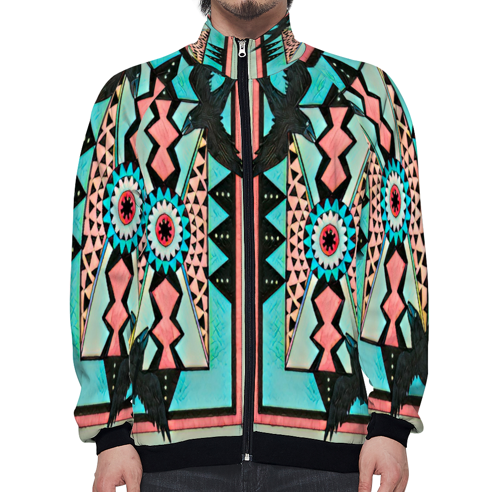 Custom All Over Print Baseball Jackets Fashion Coats with Zipper