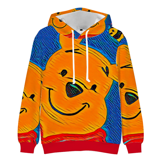 Custom Unisex Hoodies Novelty Pullover Sweatshirts  without Pockets