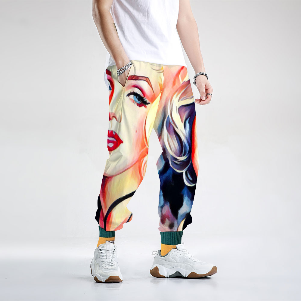 Custom Unisex All Over Print Long Casual Baggy Jogger Pants