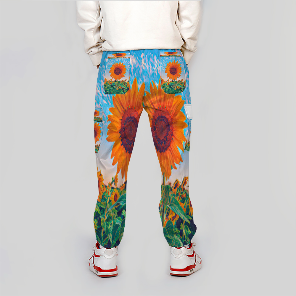 Custom Unisex All Over Print Long Casual Baggy Jogger Pants