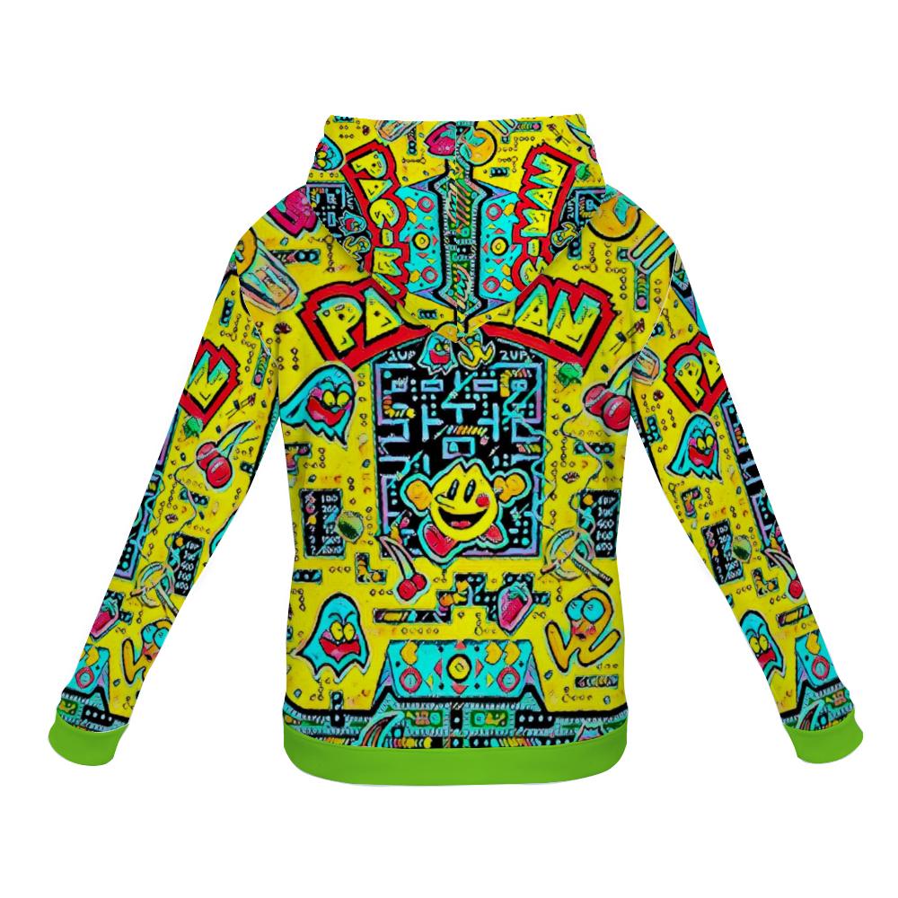 Customizable Unisex All Over Print Plush Hoodies with Pockets