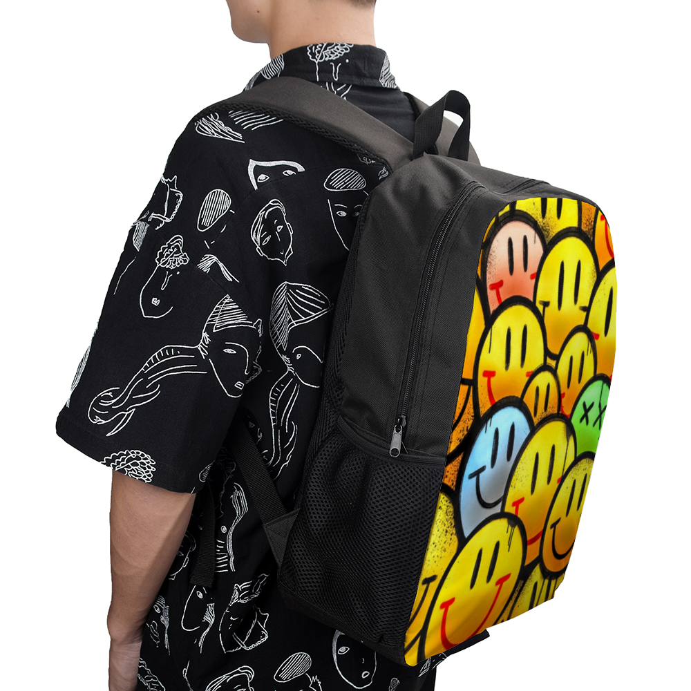 Custom Bag Travel Backpack Fashion Shoulders Bag 12.6" x 16.9" x 5.5"