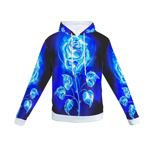 Customizable Unisex All Over Print Plush Hoodies with Pockets