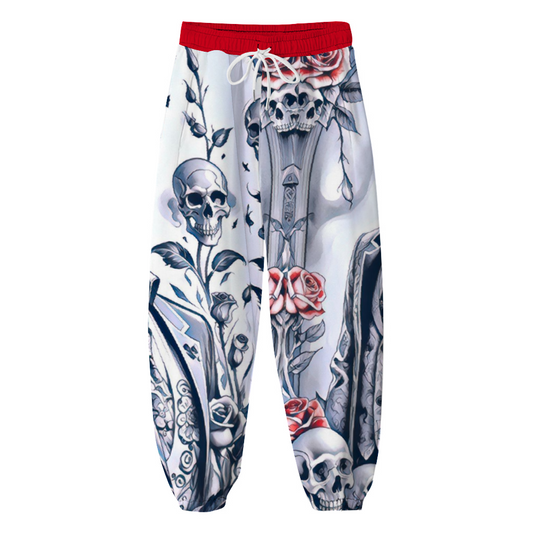 Custom Unisex All Over Print Long Casual Baggy Jogger Pants