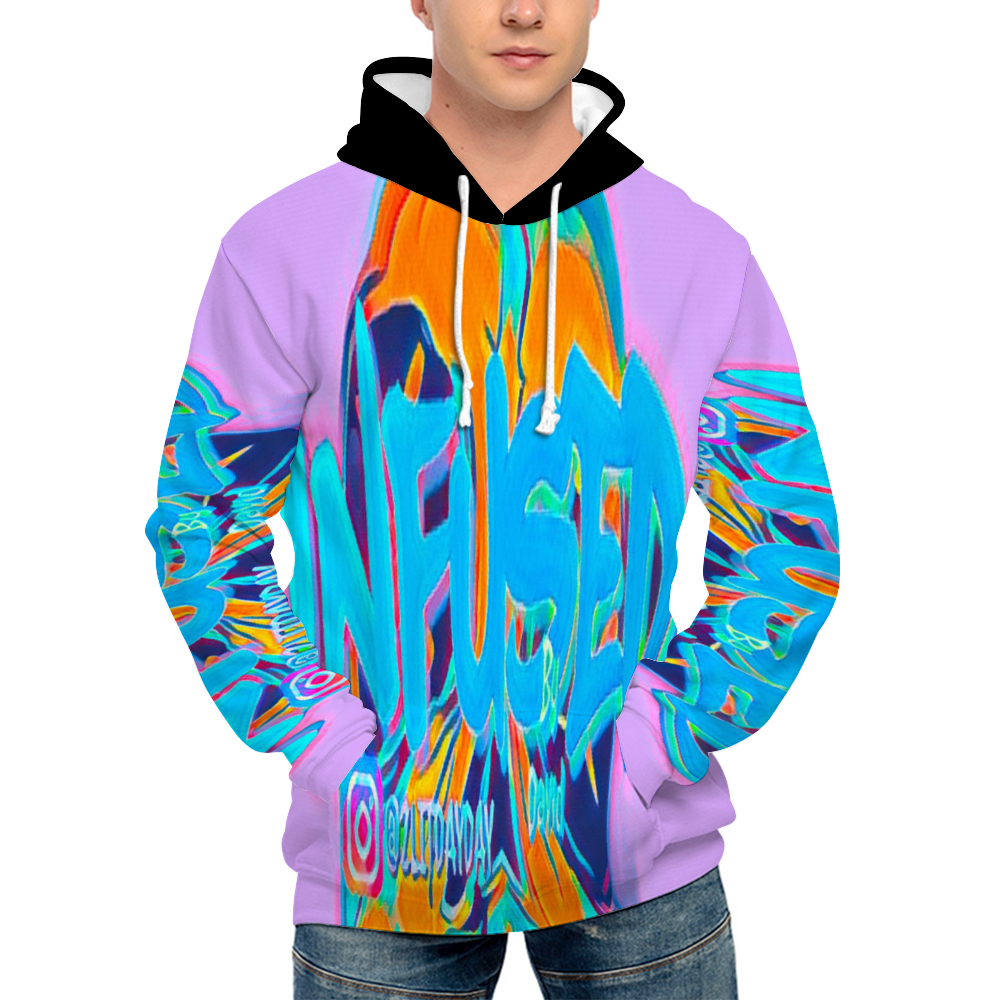 Custom Hoodies Unisex All Over Print Plush Hoodies with Pockets