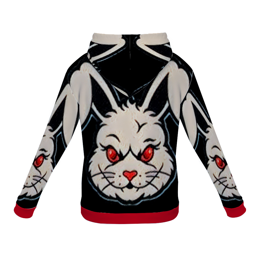 Customizable Unisex All Over Print Plush Hoodies with Pockets