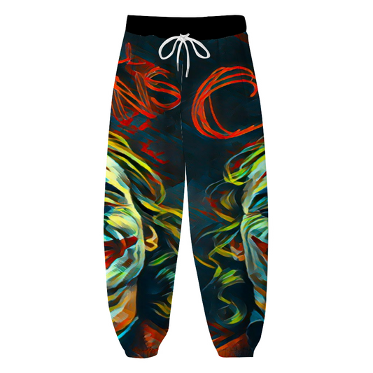 Custom Unisex All Over Print Long Casual Baggy Jogger Pants