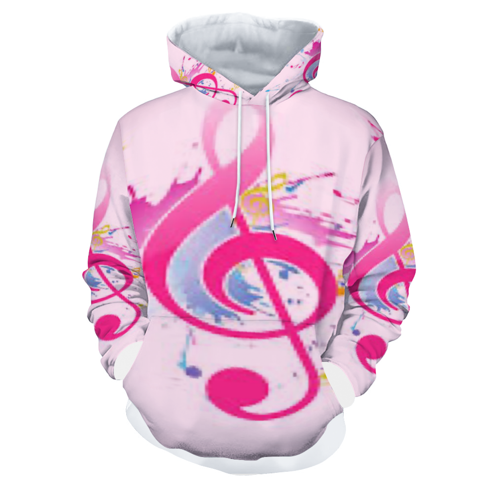 Customizable Unisex All Over Print Plush Hoodies with Pockets