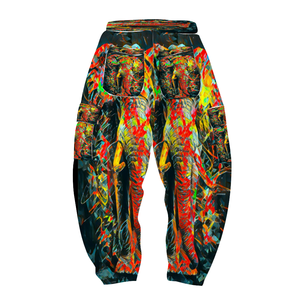 Custom Unisex All Over Print Long Casual Baggy Jogger Pants