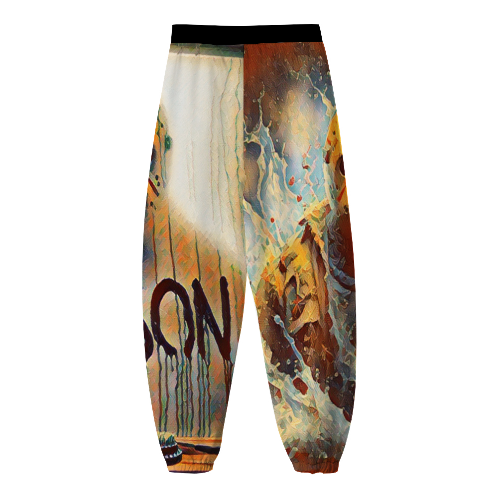 Custom Unisex All Over Print Long Casual Baggy Jogger Pants