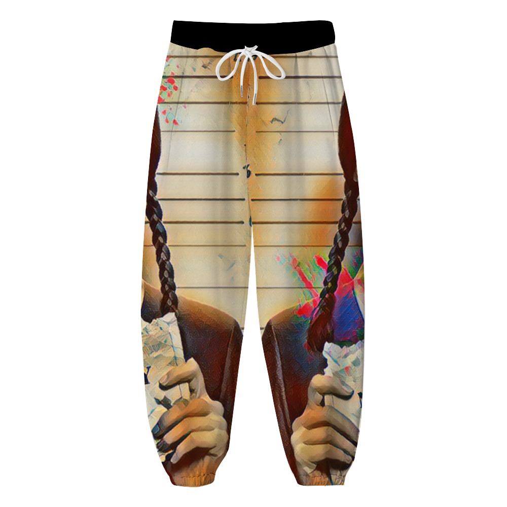 Custom Unisex All Over Print Long Casual Baggy Jogger Pants