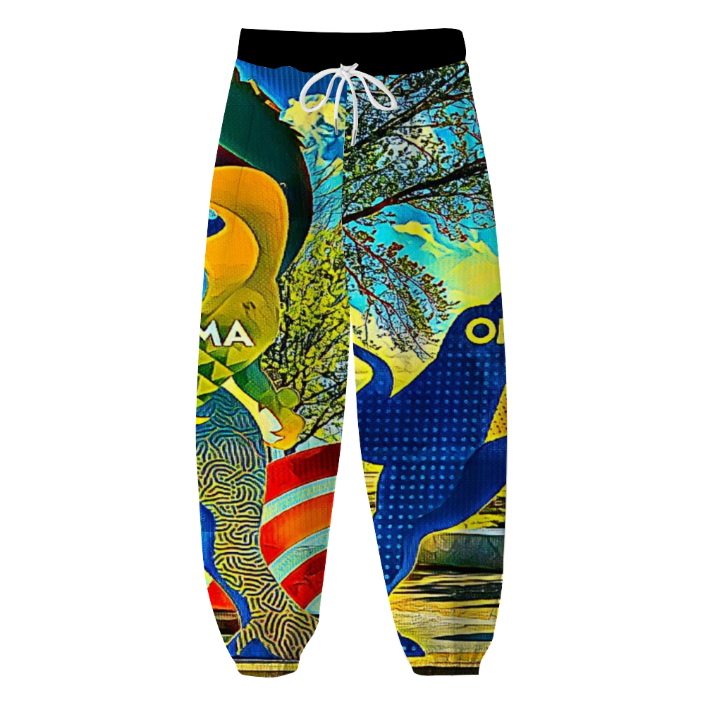 Custom Unisex All Over Print Long Casual Baggy Jogger Pants