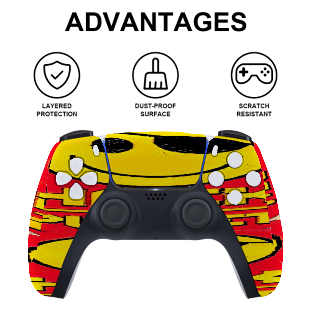 Custom  Sticker for PS5 Controller PS5 Console Sticker  Digital Version and Disc Version