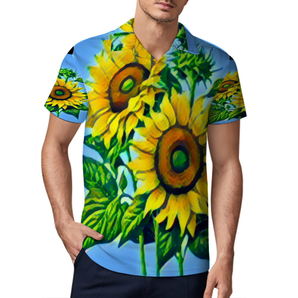 Custom All Over Print POLO Shirt Men's Classic Shirt Tees