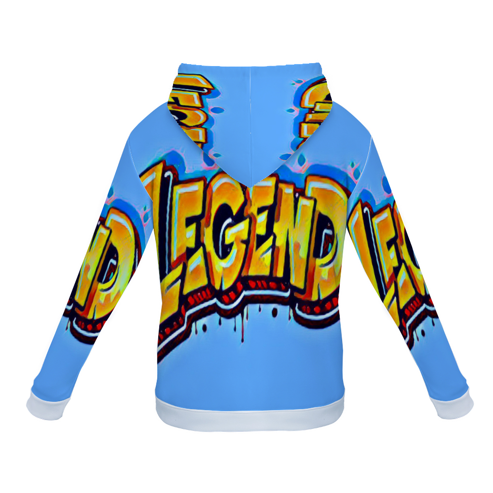 Customizable Unisex All Over Print Plush Hoodies with Pockets