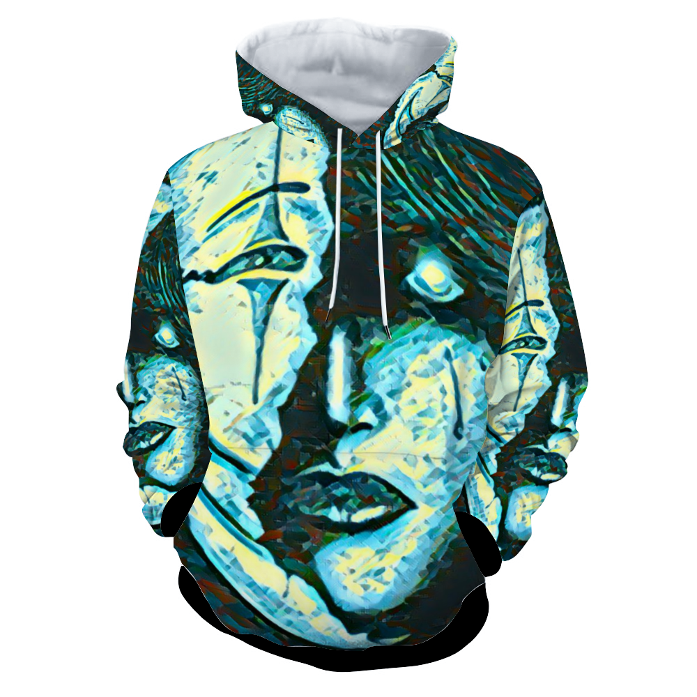 Customizable Unisex All Over Print Plush Hoodies with Pockets