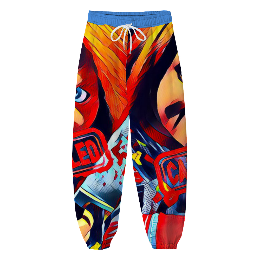 Custom Unisex All Over Print Long Casual Baggy Jogger Pants