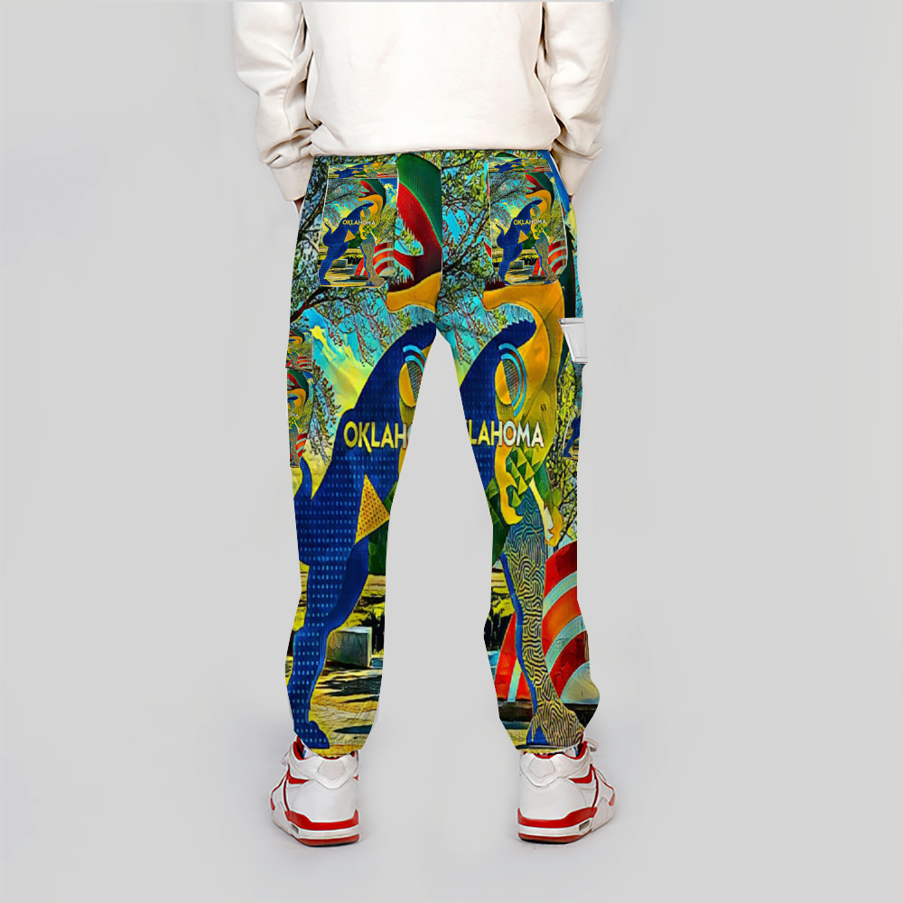 Custom Unisex All Over Print Long Casual Baggy Jogger Pants