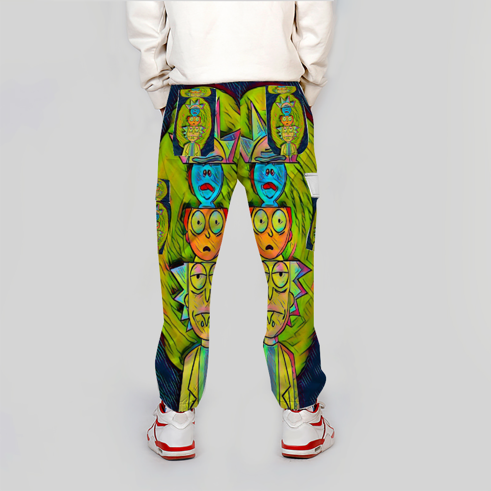 Custom Unisex All Over Print Long Casual Baggy Jogger Pants