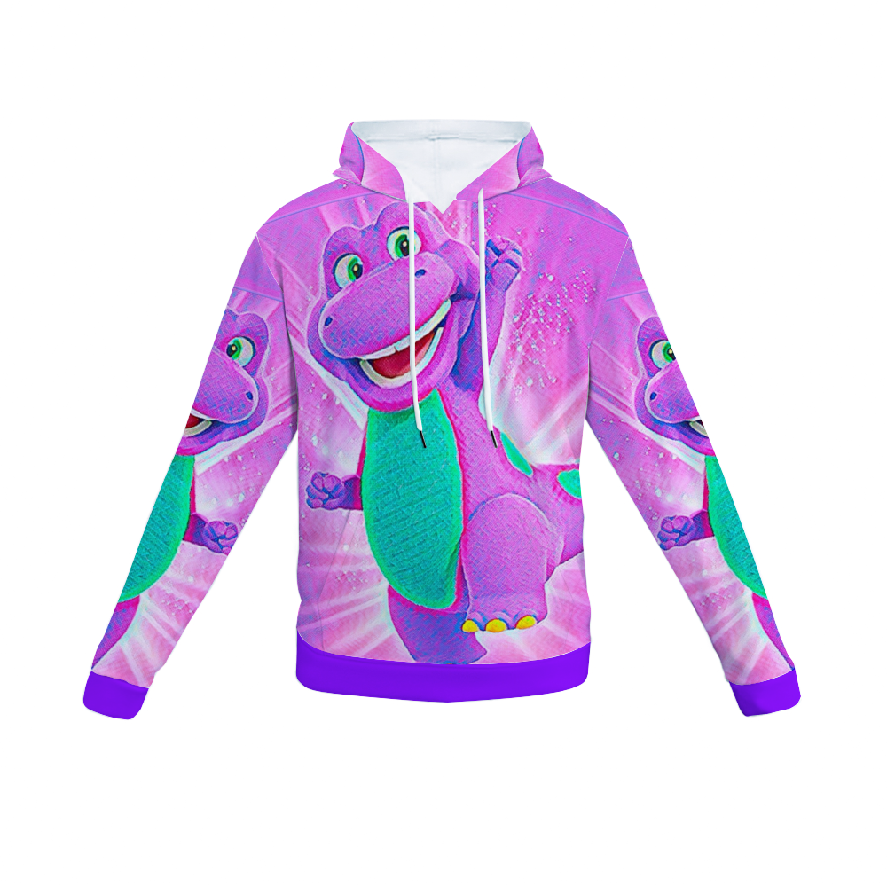 Customizable Unisex All Over Print Plush Hoodies with Pockets