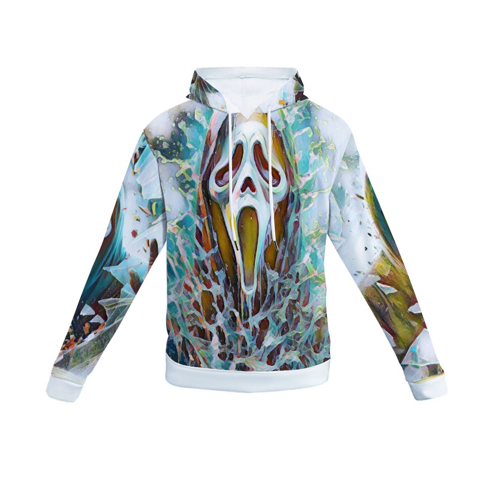 Customizable Unisex All Over Print Plush Hoodies with Pockets