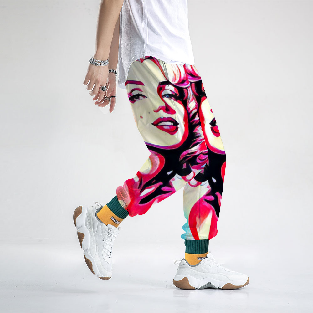 Custom Unisex All Over Print Long Casual Baggy Jogger Pants