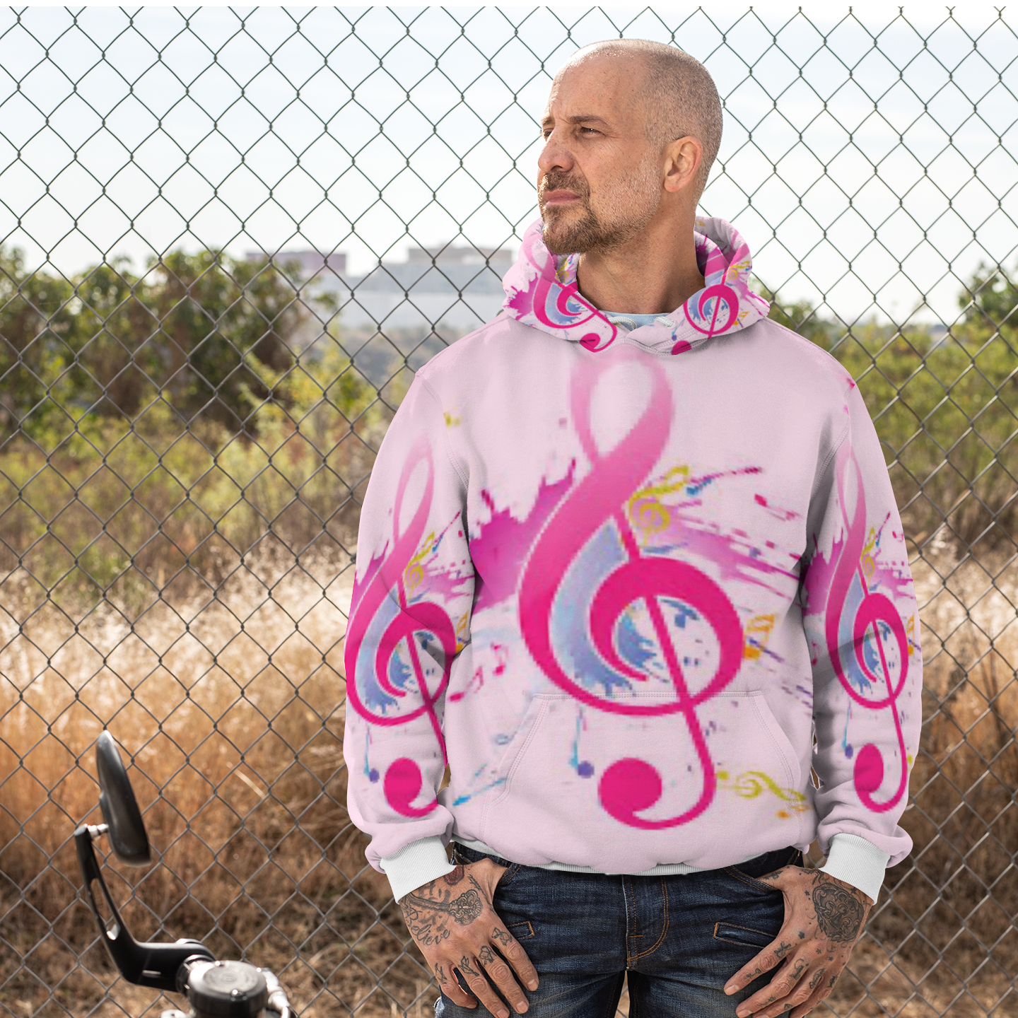 Customizable Unisex All Over Print Plush Hoodies with Pockets