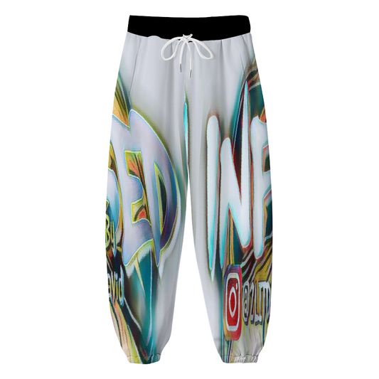 Custom Unisex All Over Print Long Casual Baggy Jogger Pants