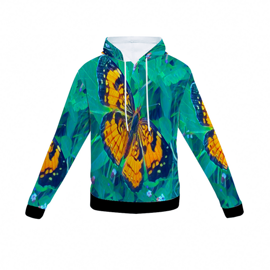 Customizable Unisex All Over Print Plush Hoodies with Pockets