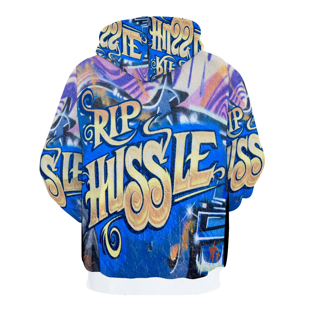 Customizable Unisex All Over Print Plush Hoodies with Pockets