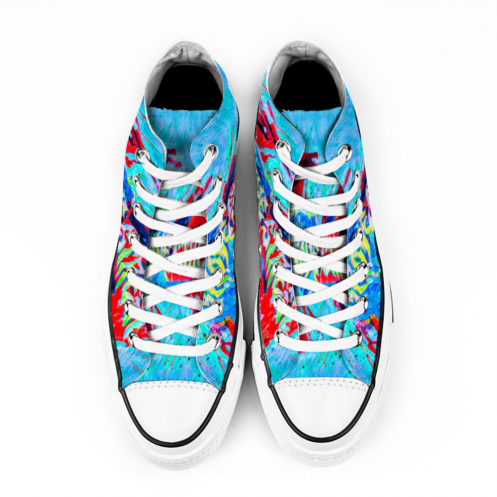 Custom Shoes Unisex High Top Canvas Shoes