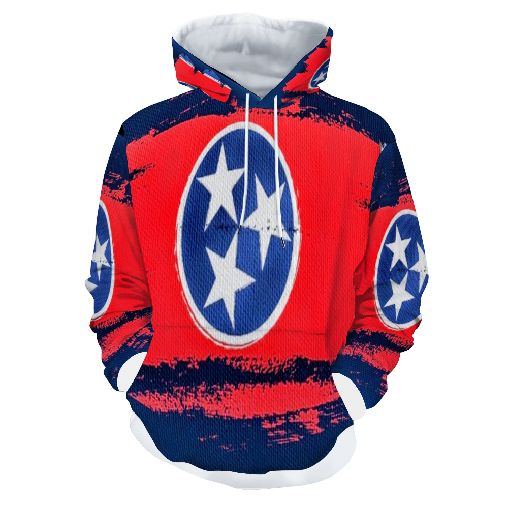 Customizable Unisex All Over Print Plush Hoodies with Pockets