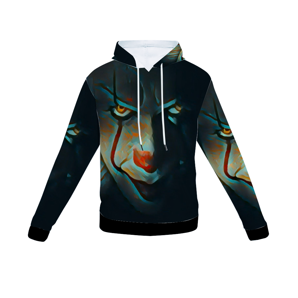 Customizable Unisex All Over Print Plush Hoodies with Pockets