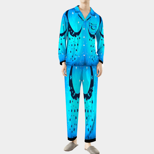 Custom Unisex  All Over Print Long Sleeve Pajamas Set of Shirt & Pants for Adults Sleeper Set Lounge Clothing