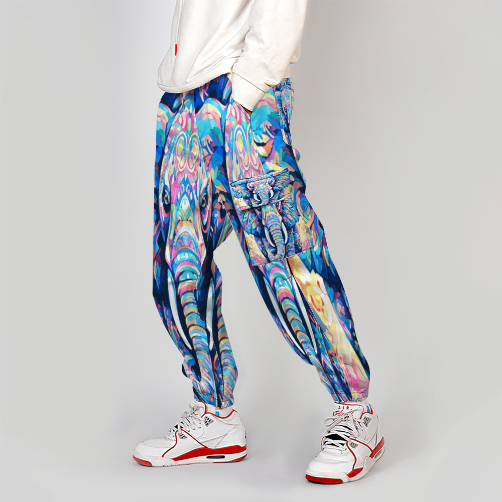 Custom Unisex All Over Print Long Casual Baggy Jogger Pants