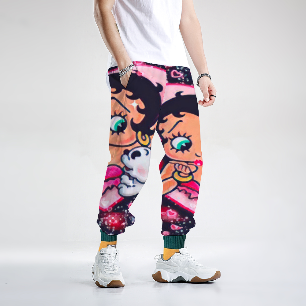 Custom Unisex All Over Print Long Casual Baggy Jogger Pants