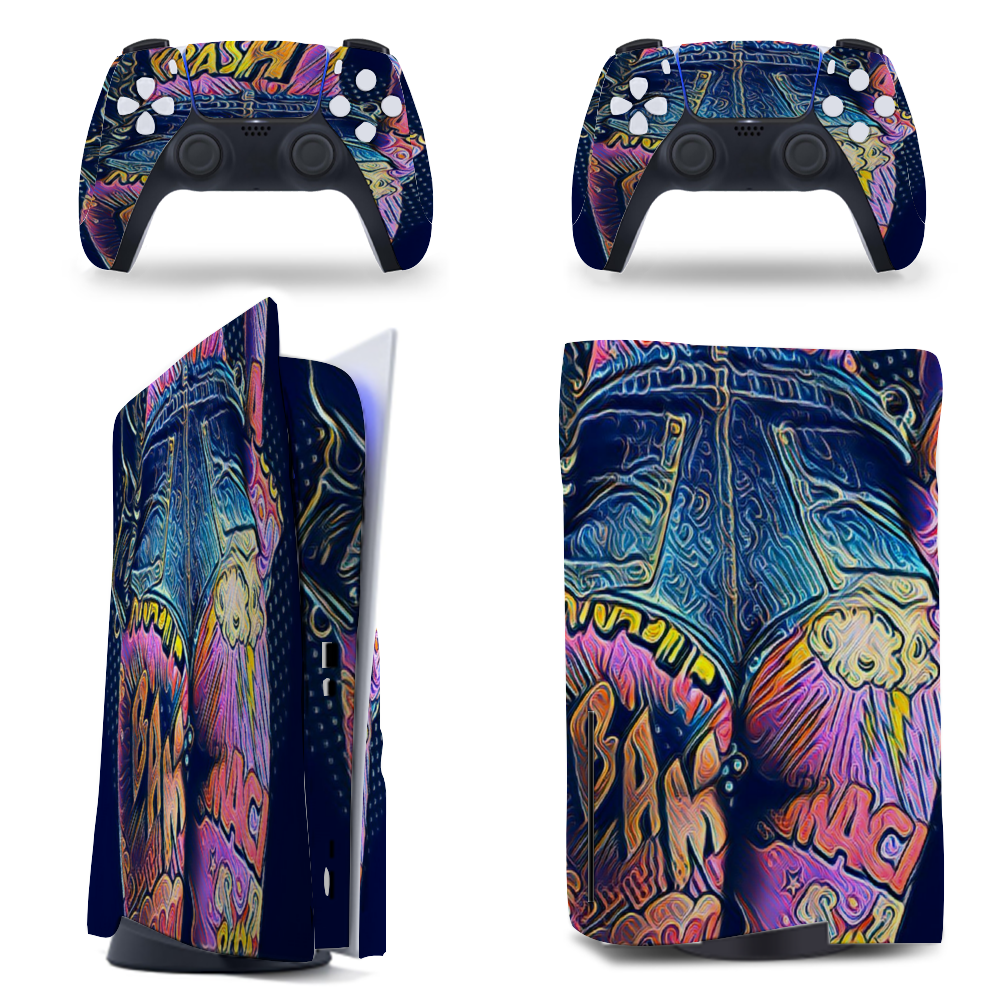 Custom  Sticker for PS5 Controller PS5 Console Sticker  Digital Version and Disc Version