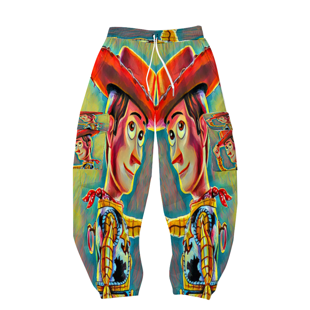 Custom Unisex All Over Print Long Casual Baggy Jogger Pants