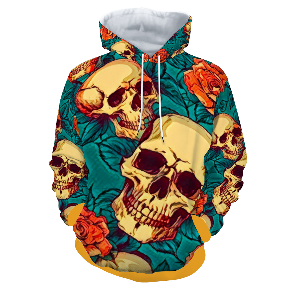 Customizable Unisex All Over Print Plush Hoodies with Pockets