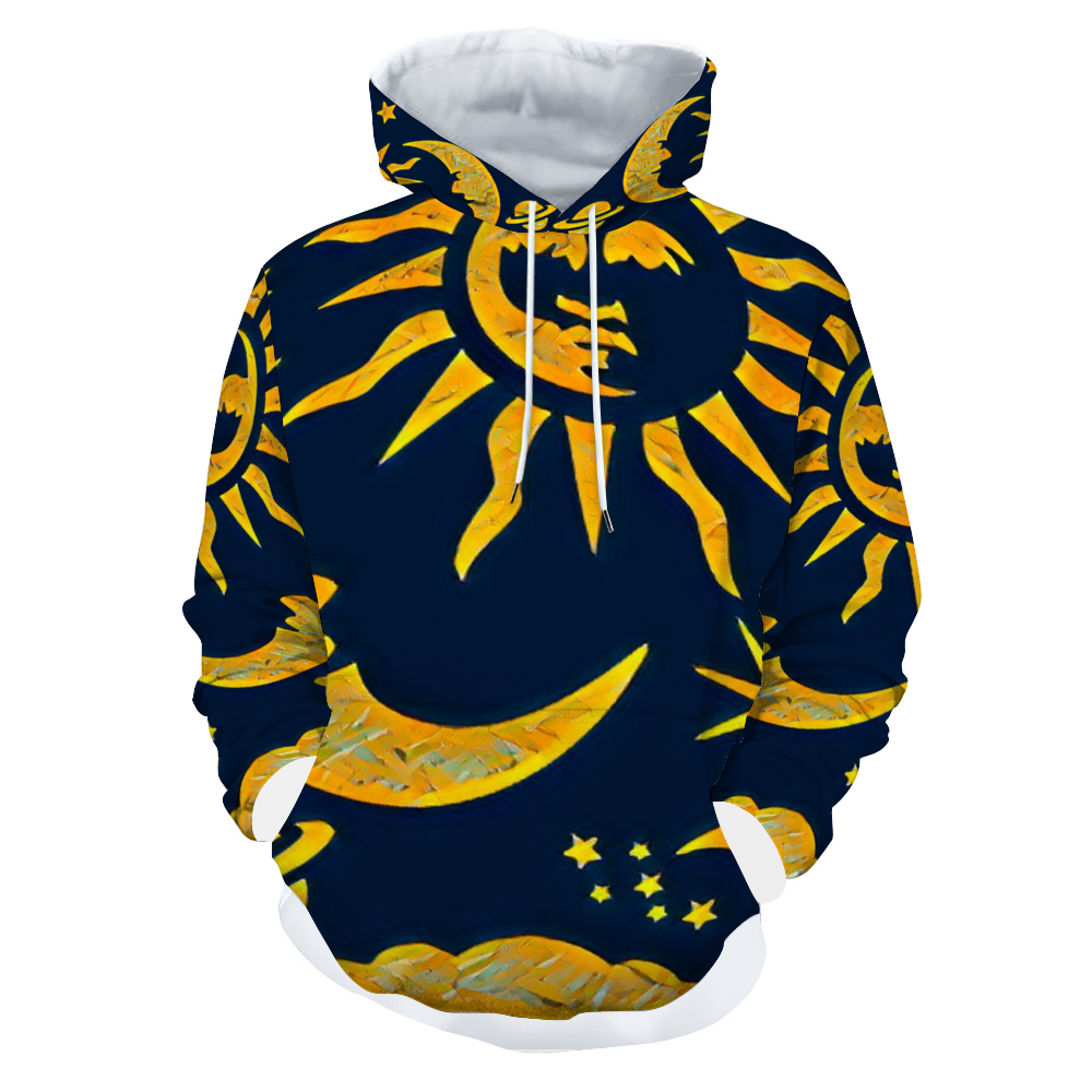 Customizable Unisex All Over Print Plush Hoodies with Pockets