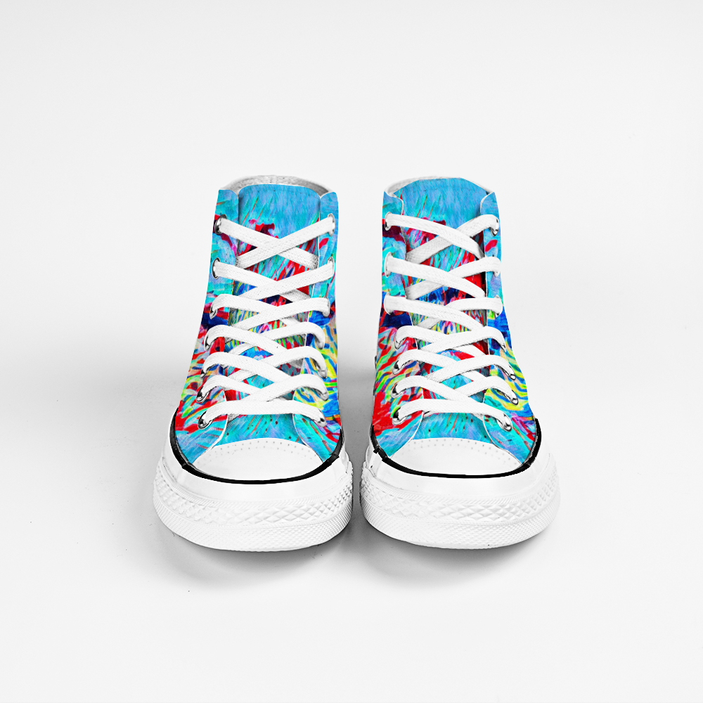 Custom Shoes Unisex High Top Canvas Shoes