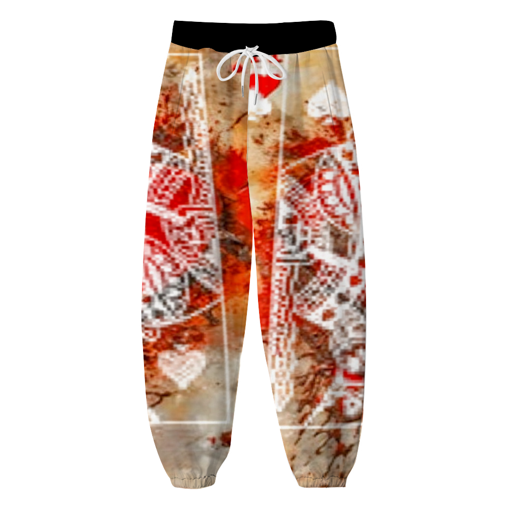 Custom Unisex All Over Print Long Casual Baggy Jogger Pants