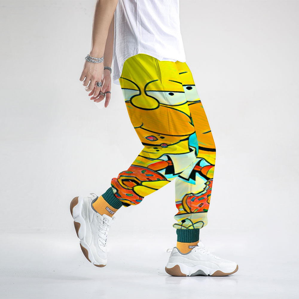 Custom Unisex All Over Print Long Casual Baggy Jogger Pants