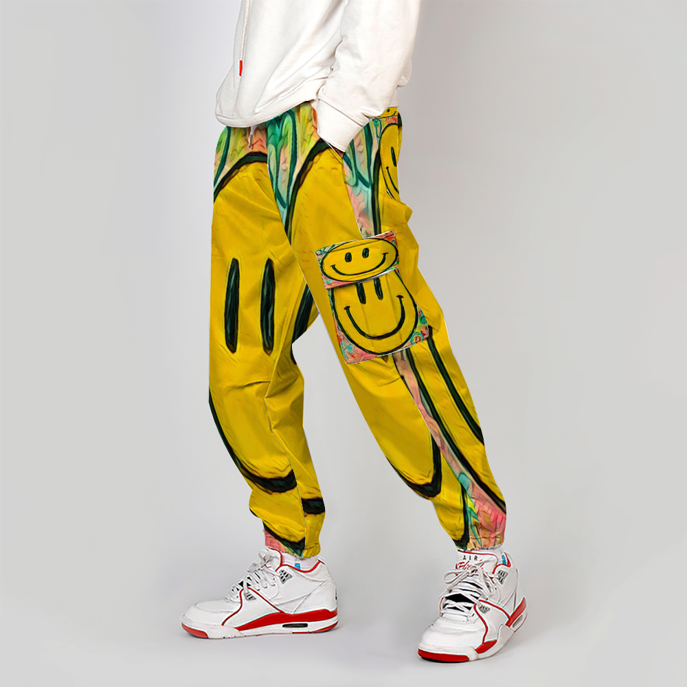 Custom Unisex All Over Print Long Casual Baggy Jogger Pants