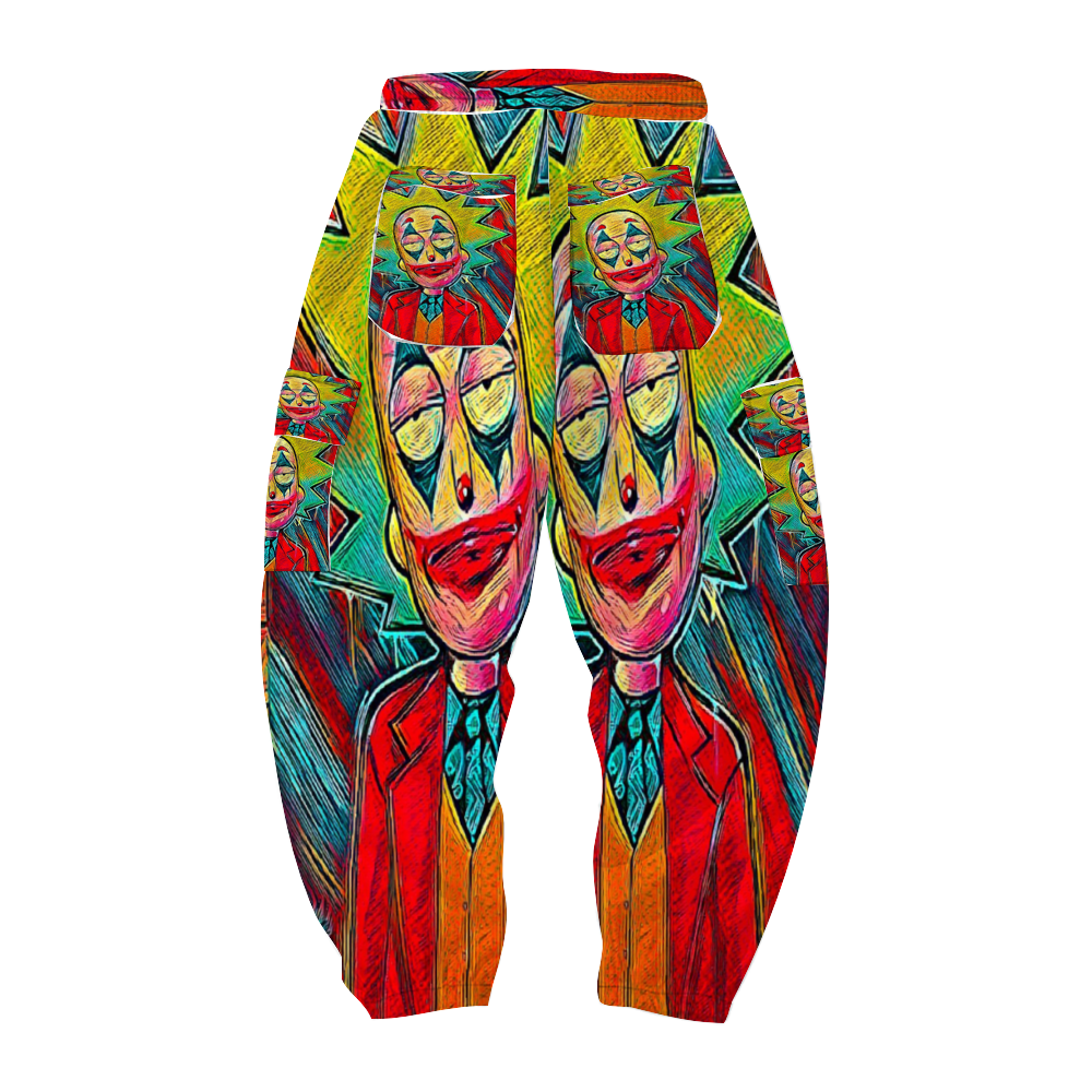 Custom Unisex All Over Print Long Casual Baggy Jogger Pants