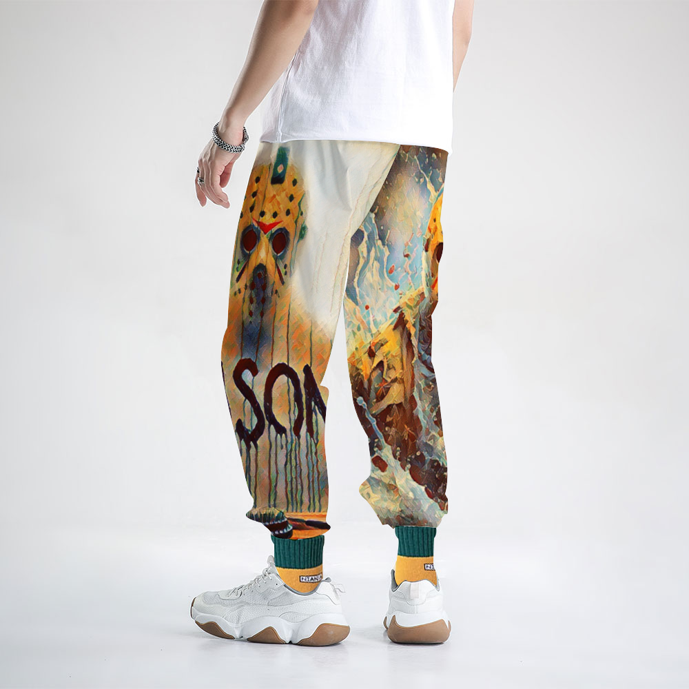 Custom Unisex All Over Print Long Casual Baggy Jogger Pants