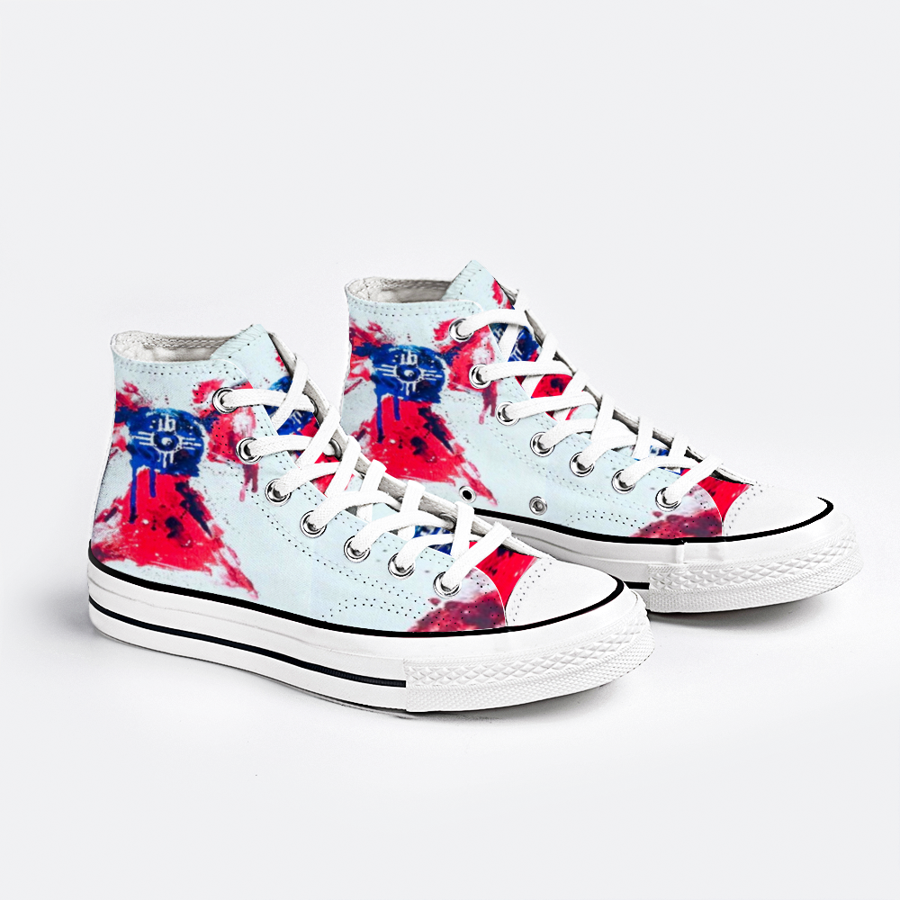 Custom Shoes Unisex High Top Canvas Shoes