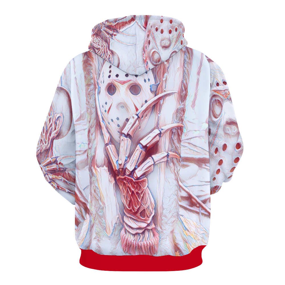 Customizable Unisex All Over Print Plush Hoodies with Pockets