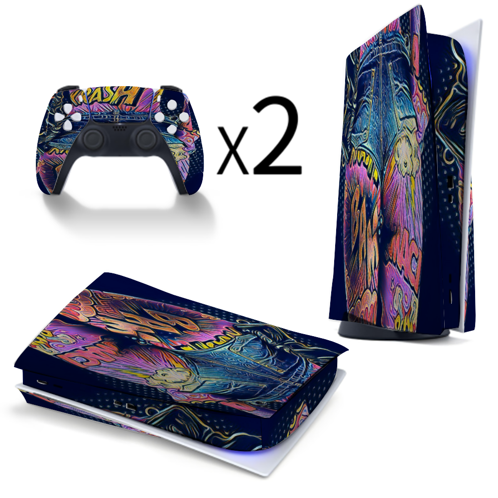 Custom  Sticker for PS5 Controller PS5 Console Sticker  Digital Version and Disc Version